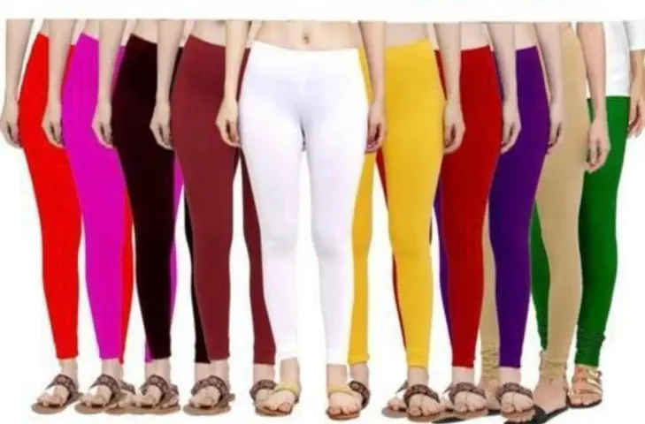 Fabulous Viscose Leggings For Women Pack Of