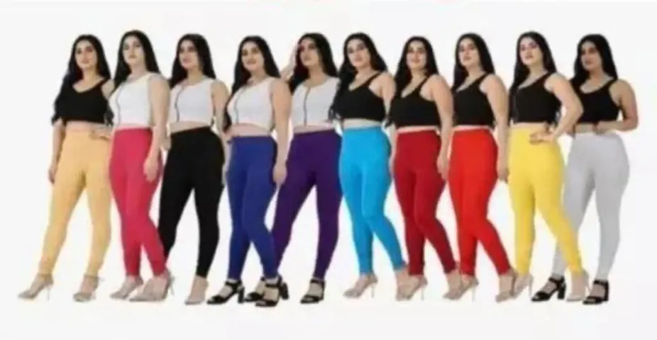 Fabulous Viscose Leggings For Women Pack Of