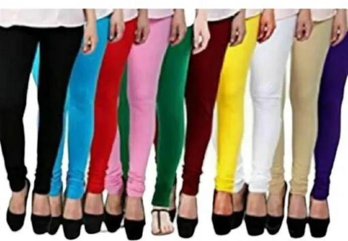 Fabulous Viscose Leggings For Women Pack Of