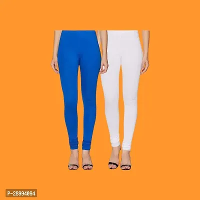 Trendy Solid Viscose Leggings For Women (Pack of 2)