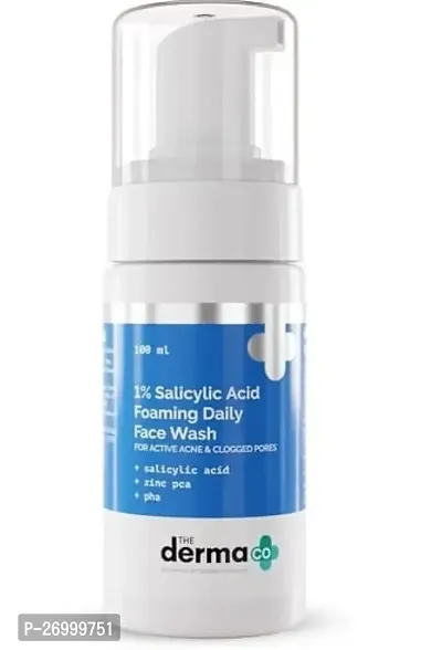 1% Salicylic Acid Foaming Daily Face Wash With Salicylic Acid, Zinc Pca and PHA