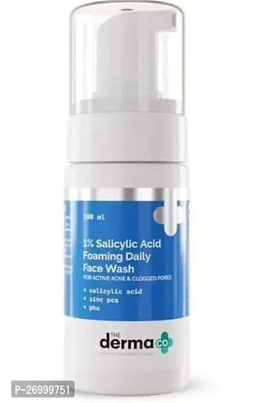 1% Salicylic Acid Foaming Daily Face Wash With Salicylic Acid, Zinc Pca and PHA-thumb0