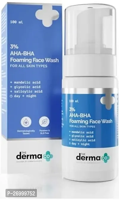 The Derma Co AHA-BHA Foaming Cleanser