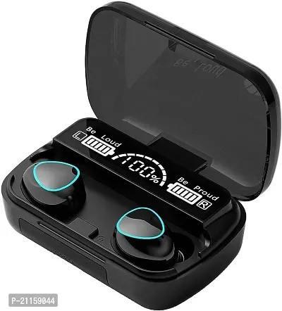 M10 Wireless Earbuds Bluetooth 5.1 TWS 2200mAh Power Bank Charging Box in Ear Earphones True Stereo Sports Headphones Waterproof/Sweatproof Headsets Microphone Airdots Premium Deep Bass
