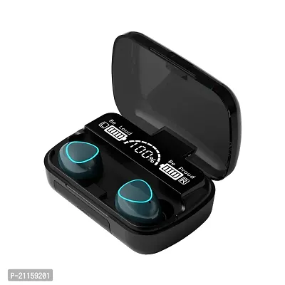 M10 Wireless Earbuds Bluetooth 5.1 TWS 2200mAh Power Bank Charging Box in Ear Earphones True Stereo Sports Headphones Waterproof/Sweatproof Headsets Microphone Airdots Premium Deep Bass