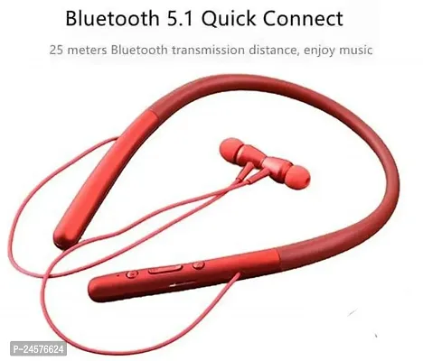 Neckband Bluetooth Classy Wireless Bluetooth Neck Band, pack of 1-Assorted