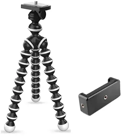 Heavy Duty Phone Mount, Flexible Stand for DSLR Tripod, Monopod