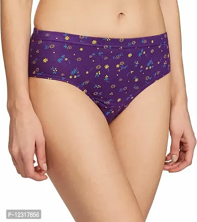 RM Women Cotton Printed Hipster Panties Underwear (Multicolor, 75) (Pack of 5)-thumb3