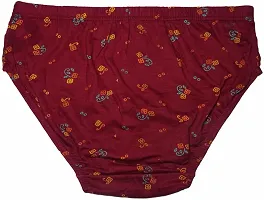 RM Women Pure Cotton Printed Hipster Panties Underwear (Multicolor, 90) (Pack of 4)-thumb1