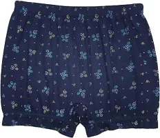 RM Women Pure Cotton Printed Boy Short Panties Underwear (Blue, 75) (Pack of 5)-thumb3