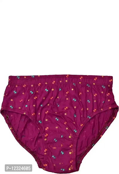 RM Women Pure Cotton Printed Hipster Panties Underwear (Multicolor, S) (Pack of 6)-thumb4