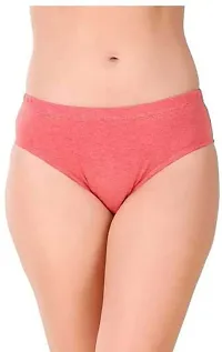 RM Women Pure Cotton Solid Hipster Panties Underwear (Multicolor, XL) (Pack of 9)-thumb1