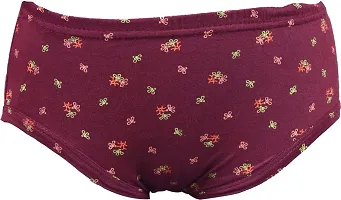 RM Baby Girls Cotton Jersey Printed Panties Underwear (Multicolor, 5 - 6 Years) (Pack of 5) (Sonai-B (22)-12 - 13 Years)-thumb1