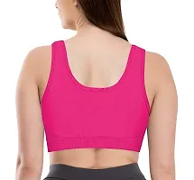 LADY CHOICE Sports Air Bra - Stretchable, Seamless Bras for Women, Girls - Without Hook, Non Padded for Night and Sleeping, Free Size (28 to34)-thumb2