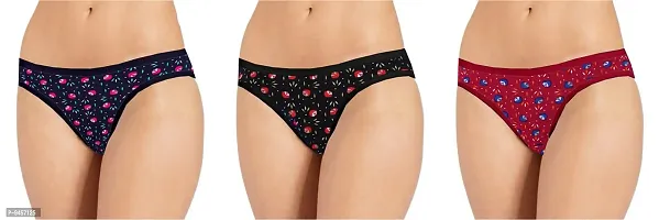 LADY CHOICE Lingeries & Hipsters Panty Set Combo Pack - Underwear Combo - Cotton Panties - Underwears - for Women ( Colors May Vary )