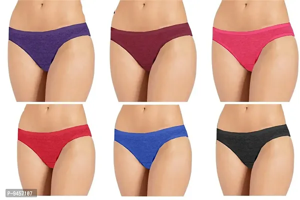 LADY CHOICE Underwear Combo - Cotton Panties - Underwears - for Women -  Lingeries & Hipsters Panty Set Combo Pack - (Colors May Vary)