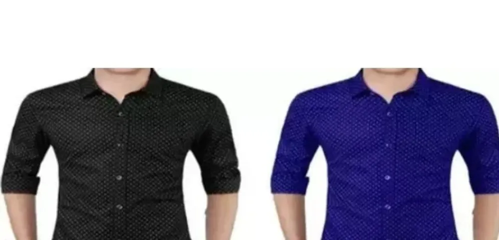 Fancy Shirts for Men Pack of 2