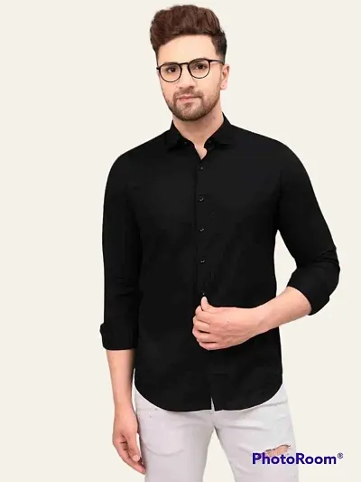 Shirt for Mens || Plain Solid Full Sleeve Shirt || Regular Fit Casual Shirts for Mens || Pack of 1