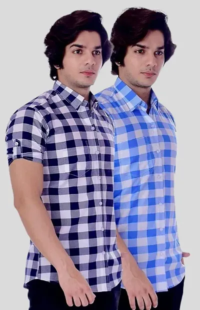 Best Selling Polycotton Short Sleeves Casual Shirt 