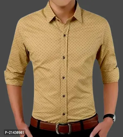 Trending Dotted Shirt For Men, Mens Regular Fit Casual Shirt for Men Full Sleeve Pack Of 1