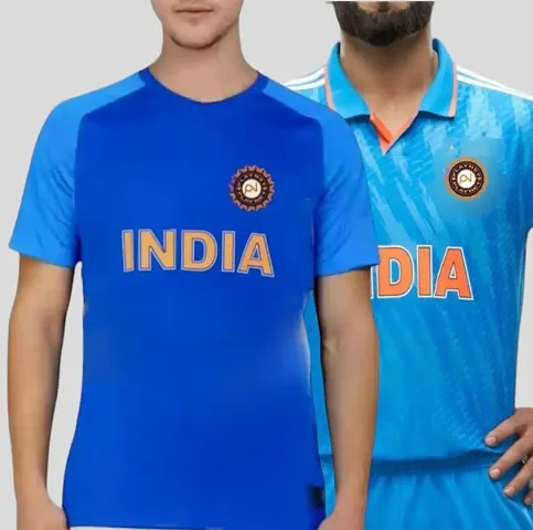India Cricket team Jersey T-Shirts Pack of 2