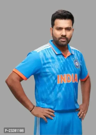 Cricket Virat Kohli Dhoni Rohit India tshirt Jersey. Pack of 1