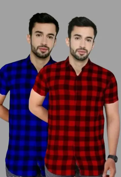 Must Have Polycotton Short Sleeves Casual Shirt 