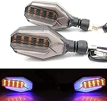 2025 Universal Bike High Power Heavy Duty 9 LED FOG Lights 2 PCS 2 Pul Push Switch With 4 PCS U Indicator Lights-thumb3