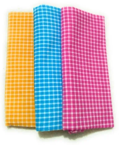 Comfy Cotton Multicoloured Bath Towels Set Of 2
