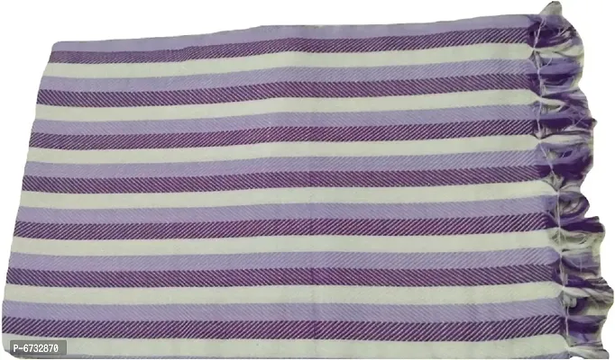 Cotton Purple Bath Towels -Pack Of 1