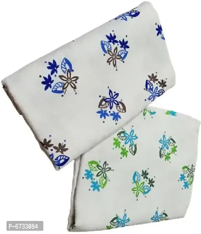 Cotton White Bath Towels -Pack Of 2-thumb2