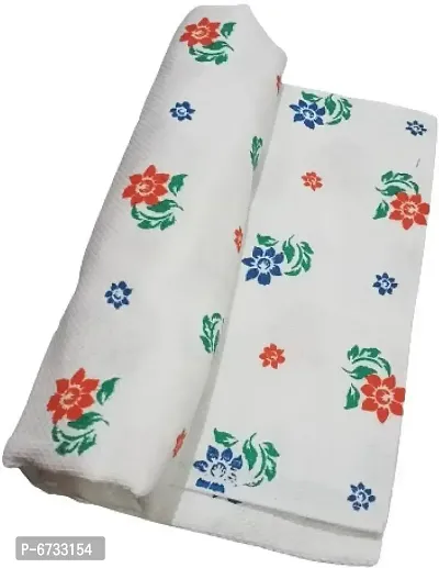 Cotton White Bath Towels -Pack Of 1-thumb0