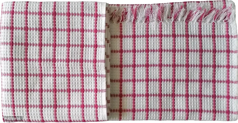 Cotton Pink Bath Towels -Pack Of 1-thumb2