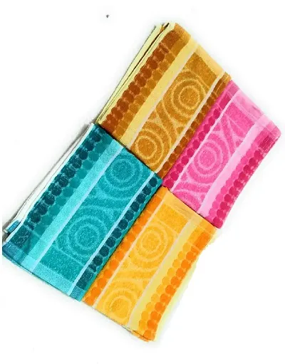 Cotton Multicolored Hand Towels