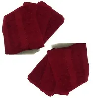 Terry Cotton Maroon Hand Towels -Pack Of 6-thumb1