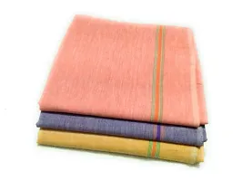 Cotton Multicoloured Bath Towels -Pack Of 3-thumb2