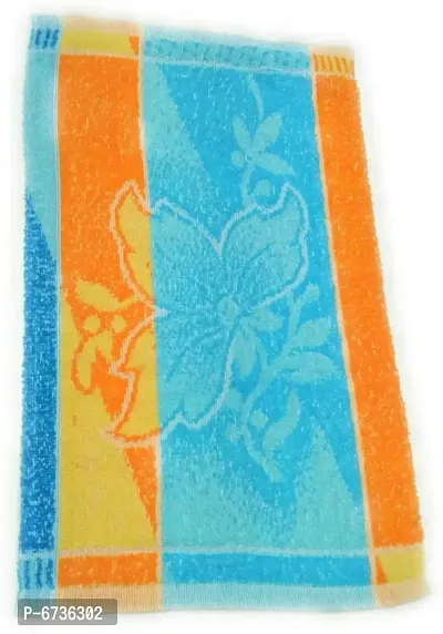 Cotton Multicoloured Hand Towels -Pack Of 4-thumb4