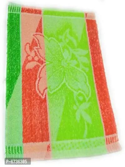 Cotton Multicoloured Hand Towels -Pack Of 4-thumb3