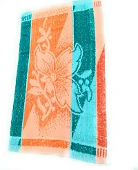 Cotton Multicoloured Hand Towels -Pack Of 4-thumb1