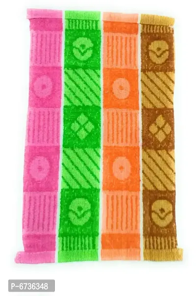 Cotton Multicoloured Face Towels -Pack Of 12-thumb2