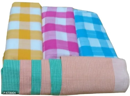 Cotton Multicoloured Bath Towels And Hand Towels -Pack Of 9