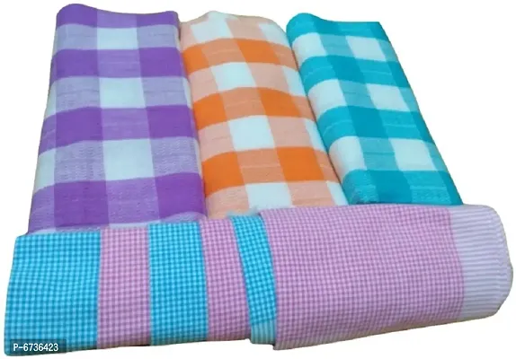 Cotton Multicoloured Bath Towels And Hand Towels -Pack Of 9-thumb0