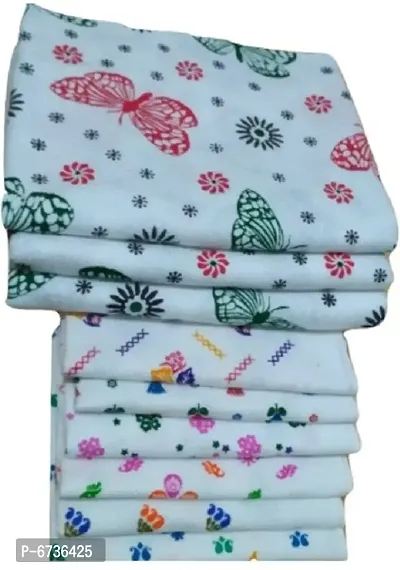 Cotton White Bath Towels And Hand Towels -Pack Of 9