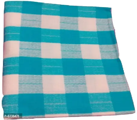 Cotton Blue Bath Towels -Pack Of 2-thumb2