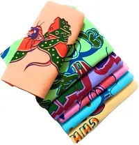 Cotton Multicoloured Bath Towels -Pack Of 6-thumb1