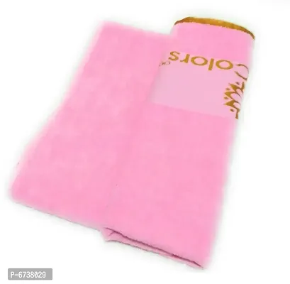 Terry Cotton Pink Bath Towels -Pack Of 1-thumb0