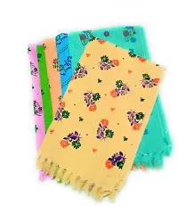 Cotton Multicoloured Hand Towels -Pack Of 6-thumb1