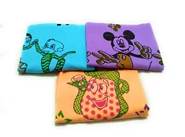 Cotton Multicoloured Bath Towels -Pack Of 5-thumb1
