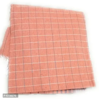 Cotton Orange Bath Towels -Pack Of 1