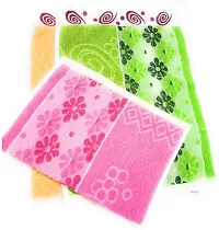 Terry Cotton Multicoloured Hand Towels -Pack Of 3-thumb3